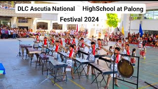 Vlog 445 DLC Ascutia National Highschool at 23rd Palong Festival 2024 at Capalonga CamsNorte [upl. by Attayek]