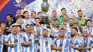 Copa America 2024 Final Highlights Argentina Beat Colombia 10 Clinch BackToBack Titles [upl. by Corron]