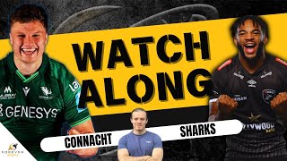 CONNACHT VS SHARKS LIVE  URC 2024 Live Commentary amp Watchalong [upl. by Roz515]