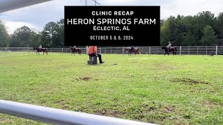 Heron Springs Farm  Horsemanship Clinic  Eclectic Alabama [upl. by Pate]