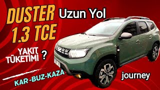 Duster 13 TCE Journey Uzunyol Yakıt Tüketimi [upl. by Aicnarf907]