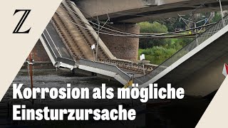 Korrosion könnte Einsturz der Carolabrücke verursacht haben [upl. by Georgi]