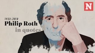 Author Philip Roth in Quotes [upl. by Karee]