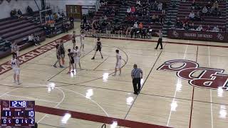 High School Boys Basketball Dodgeville at Prairie du Chien January 27 2022 [upl. by Idola893]