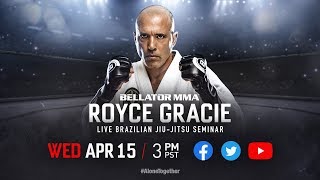 Royce Gracie Seminar AloneTogether [upl. by Assirroc]