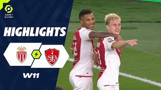 AS MONACO  STADE BRESTOIS 29 2  0  Highlights  ASM  SB29  20232024 [upl. by Rehttam]