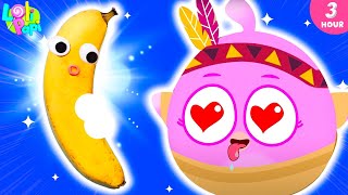 Learn Fruits With Songs For Children Yummy Fruits 🦃🎶Giligilis  Funny Kids Songs LEARN FRUIT NAMES [upl. by Anwahsad482]