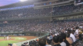 2013829オリックスvs楽天 2回裏・試合中に突然サイレンが鳴る [upl. by Inge724]