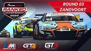 RaceRoom Ranked Championship  Round 3 Zandvoort [upl. by Nowaj]