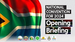 LIVE  National Convention for 2024 Opening Briefing [upl. by Olympias]