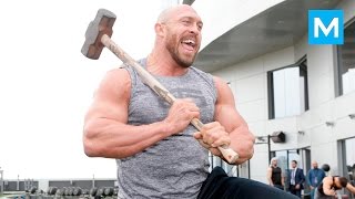 Ryback Training for Wrestling WWE  Muscle Madness [upl. by Laven]