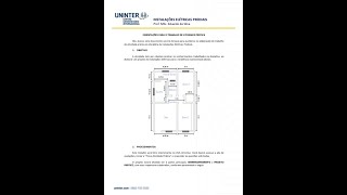 ATIVIDADE PRÁTICA INSTALAÇÕES ELÉTRICAS PREDIAIS UNINTER [upl. by Hertberg]