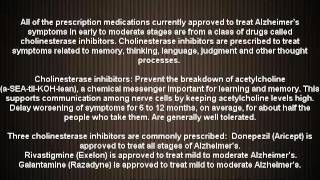 ALZHEIMERS DRUGS APPROVED BY THE FDA [upl. by Shakti]