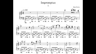 Impromptus for Piano No 1 [upl. by Orelia]