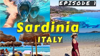 SARDINIA IN 10 DAYS  EPISODE 1 COSTA SMERALDA  ITALY  TRAVEL VLOG [upl. by Hluchy]