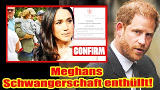 Meghans Schwangerschaft enthüllt Palace bestätigt Archie aber keine Aufzeichnungen über Lili [upl. by Galasyn]