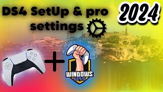 HOW TO SETUP DS4 WINDOWS WITH A PS5 CONTOLLER [upl. by Milt]