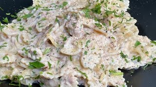 Easy Tuna Pasta Recipe  How To Make Pasta with panna  Come Cucinare pasta Con Panna e Tonno [upl. by Truitt]