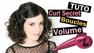 TUTO COIFFURE Des boucles avec le Curl Secret de Babyliss [upl. by Yaned]