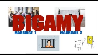 BIGAMY  What are the consequences of entering into second marriage [upl. by Anilesor]