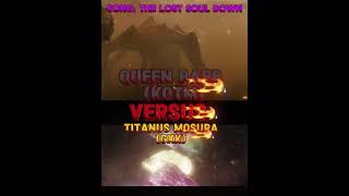 Queen Barb KOTM Vs Titanus Mosura GxK muto mothra monsterverse vsedit [upl. by Estus]