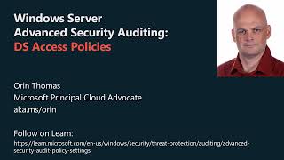 Windows Server Advanced Security Auditing Directory Services Access [upl. by Haveman]