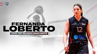 Fernanda Loberto Midseason highlight tape [upl. by Nnalorac]