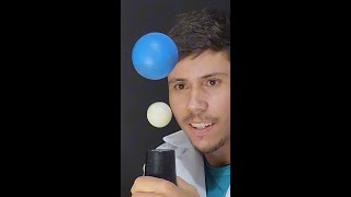 TesteiOExperimento 10 Esfera flutuante qual a explicação Experimentoteca [upl. by Atiuqnahs]