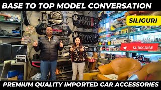 Car Modification In Siliguri Best Car Accessories Market Everest auto KCarOBar [upl. by Nnybor]