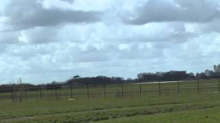 Frisian Flag 2015 low pass takeoff Eurofighter and F15 [upl. by Sharia]