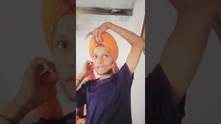 Dastar bandhne ka aasan tarika PunjabiyanDaMunda viralvideo [upl. by Abla]