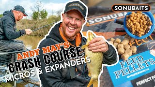 Micros amp Expander Pellet Fishing EXPLAINED  Andy May [upl. by Glyn]