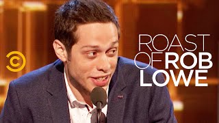 Pete Davidson Wrecks Rob Lowe’s St Full Set  Roast of Rob Lowe [upl. by Oilenroc]