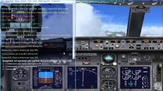 Guida Volo IFR su Flight Simulator X in Italiano  Parte 4 Avvicinamento ILS e Atterraggio [upl. by Yreffoeg]