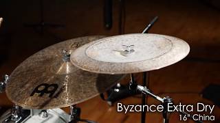 Meinl Cymbals B16EDCH Byzance 16quot Extra Dry China Cymbal [upl. by Misak]