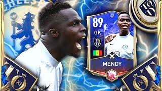 BEST GK 89 EDOUARD MENDY REVIEW TEAM OF THE YEAR  FIFA MOBILE 22 TOTY [upl. by Bigot]