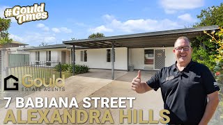 7 Babiana Street Alexandra Hills [upl. by Delaine205]