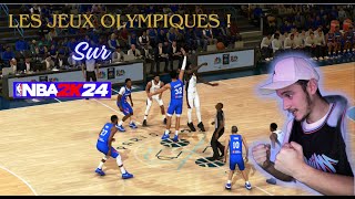 Tuto Jouer les Jeux Olympiques Paris 2024 sur NBA2K24 [upl. by Dryfoos612]