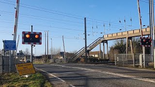 Tallington Level Crossing Lincolnshire [upl. by Dorehs802]