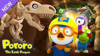 Pororo Movie  Pororos Night at the Dinosaur Museum  Dinosaur Adventure  Movie for Children [upl. by Ayota]