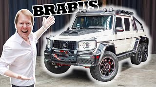 NO WAY BRABUS BUILT THIS 🤯 New 15M G63 6x6 XLP Adventure [upl. by Elocel45]