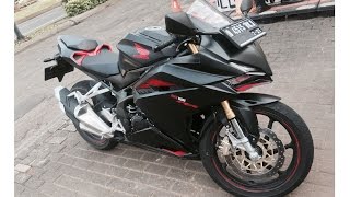 Testride Honda CBR 250 RR 2017 Indonesia [upl. by Ehrman]