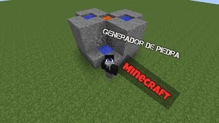 MinecraftGenerador De Piedra Doble Para Skyblock [upl. by Goren]