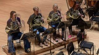 Mahler Symphony No 3  Horn Section [upl. by Enuahs]