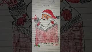 321 drawing 321 drawing shorts santaclaus trend [upl. by Aisel398]