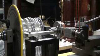 ornamental turning with the Lindow White Rose Engine side pumping [upl. by Simons]