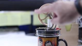 Sunnytech Stirling Engine Demonstration  External Combustion Engine [upl. by Coussoule]