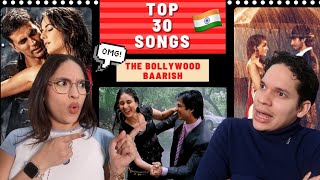 Waleska amp Efra react to Top Bollywood Raining Scene Songs [upl. by Caffrey628]