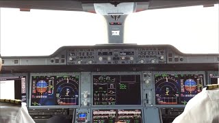 Vietnam Airlines Airbus A350 Cockpit Landing In Saigon [upl. by Rodolfo]