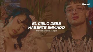 Kali Uchis ft Peso Pluma  Igual Que Un Ángel Letra Español  Lyrics [upl. by Rech]